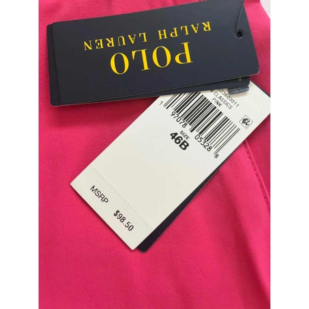 Polo Ralph Lauren M Classics Golf Shorts Men's 46B Pink Stretch Classic Fit New